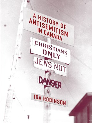 cover image of A History of Antisemitism in Canada